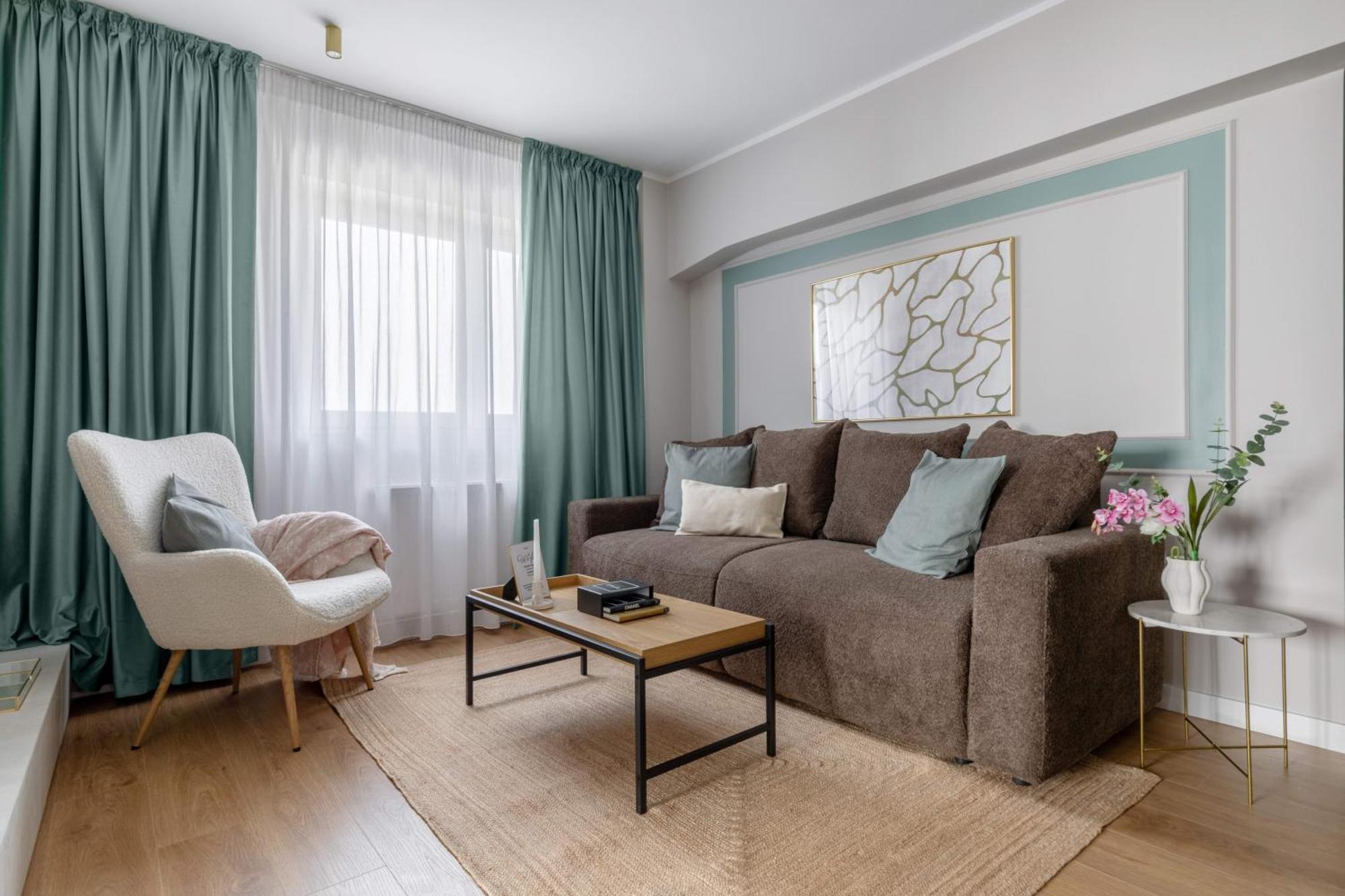 Holt - Sublime Minty Green 1Br On The Park 부쿠레슈티 외부 사진